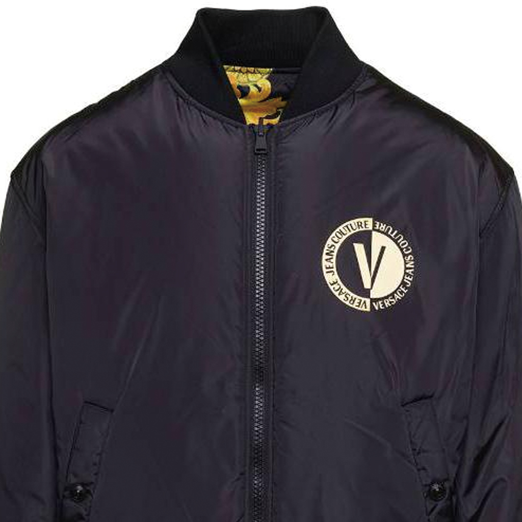 VERSACE JEANS COUTURE  Reversible Baroque Print Zip-Up Jacket 75GASD04-CQS70-G89 圖 8