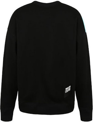 Versace Jeans Couture Baju Sejuk Leher Bulat Hitam Corak Penuh Lelaki B7GVA743-SI600-983 Lookbook Versace Jeans Couture Baju Sejuk Leher Bulat Hitam Corak Penuh Lelaki B7GVA743-SI600-983