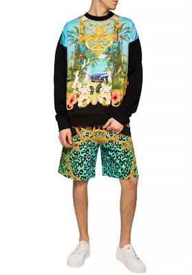 Versace Jeans Couture Baju Sejuk Leher Bulat Hitam Corak Penuh Lelaki B7GVA743-SI600-983 Purchase Versace Jeans Couture Baju Sejuk Leher Bulat Hitam Corak Penuh Lelaki B7GVA743-SI600-983