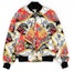 Shop VERSACE JEANS COUTURE Baroque Print Bomber Jacket Black C1GZA9A7-25134-500