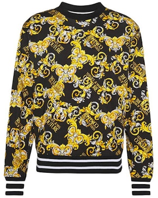 VERSACE JEANS COUTURE Baju Panjang Cetakan Baroque Kuning Lelaki B7GZA709-S0830-899 Order VERSACE JEANS COUTURE Baju Panjang Cetakan Baroque Kuning Lelaki B7GZA709-S0830-899