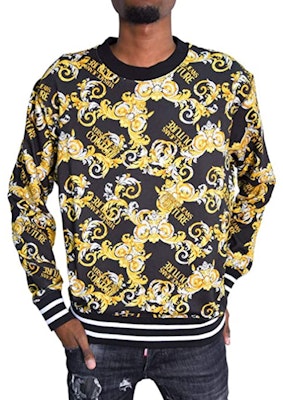 VERSACE JEANS COUTURE Baju Panjang Cetakan Baroque Kuning Lelaki B7GZA709-S0830-899 Lookbook VERSACE JEANS COUTURE Baju Panjang Cetakan Baroque Kuning Lelaki B7GZA709-S0830-899