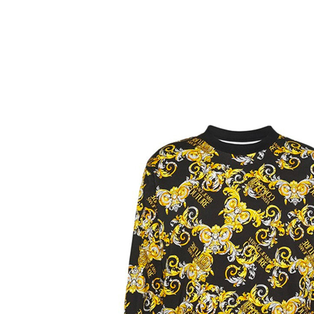 Purchase VERSACE JEANS COUTURE Baju Panjang Cetakan Baroque Kuning Lelaki B7GZA709-S0830-899