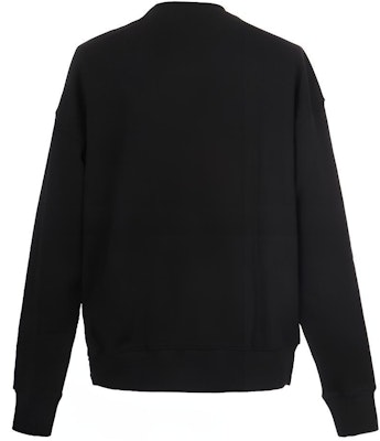 VERSACE JEANS COUTURE 黑色不對稱刺繡標誌運動衫 B7GVB7TI-30318-K42 Lookbook VERSACE JEANS COUTURE 黑色不對稱刺繡標誌運動衫 B7GVB7TI-30318-K42