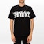 Purchase VERSACE JEANS COUTURE Black Crewneck Letter Print Straight T-Shirt for Men B3GZA7KB-30327-899