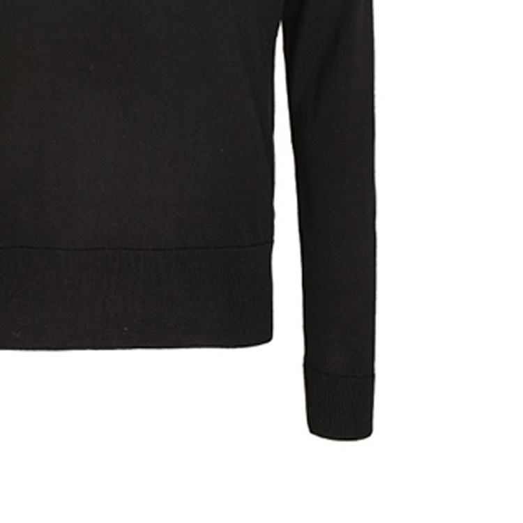 Cheap Jersey de Lana Negro con Letras en Punto Versace Jeans Couture. B5GZA81-50465-899