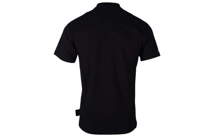 Lookbook VERSACE JEANS COUTURE Black Gold Foil Cotton T-Shirt B3GVA7TJ-30319-K42