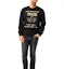 Purchase VERSACE JEANS COUTURE 黑金印花長袖衛衣 EB7GUA7FN-E36604-EY6A