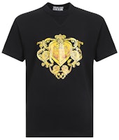 VERSACE JEANS COUTURE Black Heart Print T-Shirt B3GVB7EA-30311-K42 VERSACE JEANS COUTURE Black Heart Print T-Shirt B3GVB7EA-30311-K42