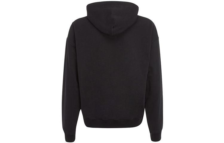 Lookbook Sudadera Negra VERSACE JEANS COUTURE con Logo Bordado de Encaje. EB7GUA-711E3-6604