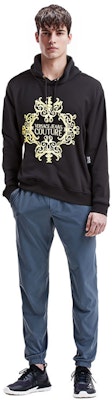 Sudadera Negra VERSACE JEANS COUTURE con Logo Bordado de Encaje. EB7GUA-711E3-6604 Shop Sudadera Negra VERSACE JEANS COUTURE con Logo Bordado de Encaje. EB7GUA-711E3-6604