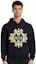 Details for Sudadera Negra VERSACE JEANS COUTURE con Logo Bordado de Encaje. EB7GUA-711E3-6604