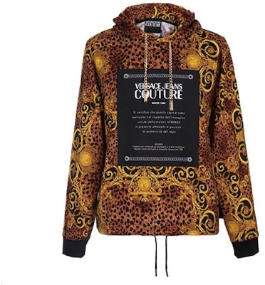 VERSACE JEANS COUTURE Hoodie Hitam Motif Leopard B7GUA7F4-S0594-923 Buy VERSACE JEANS COUTURE Hoodie Hitam Motif Leopard B7GUA7F4-S0594-923