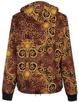 VERSACE JEANS COUTURE Hoodie Hitam Motif Leopard B7GUA7F4-S0594-923 Lookbook VERSACE JEANS COUTURE Hoodie Hitam Motif Leopard B7GUA7F4-S0594-923