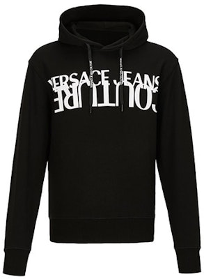 VERSACE JEANS COUTURE 黑色字母印花長袖衛衣 B7GZA7KH-30328-899 Order VERSACE JEANS COUTURE 黑色字母印花長袖衛衣 B7GZA7KH-30328-899