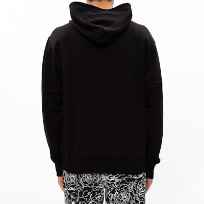 VERSACE JEANS COUTURE 黑色字母印花長袖衛衣 B7GZA7KH-30328-899 Details for VERSACE JEANS COUTURE 黑色字母印花長袖衛衣 B7GZA7KH-30328-899