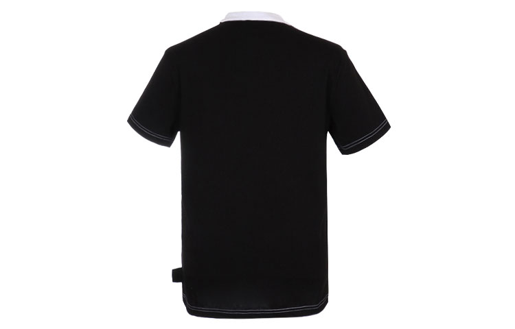 Lookbook VERSACE JEANS COUTURE Black Logo Graphic Crewneck T-shirt B3GVA7EB-30311-K42