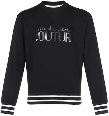 VERSACE JEANS COUTURE 黑色長袖印花標誌衛衣 B7GZA702-13988-899 Buy VERSACE JEANS COUTURE 黑色長袖印花標誌衛衣 B7GZA702-13988-899