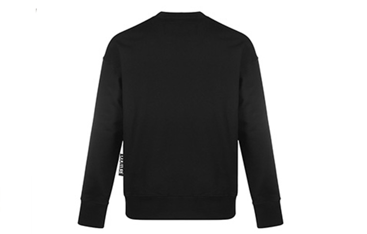 Lookbook VERSACE JEANS COUTURE 黑色多彩字母印花衛衣 B7GZA7VF-30333-899