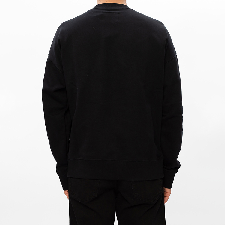 Purchase VERSACE JEANS COUTURE 黑色多彩字母印花衛衣 B7GZA7VF-30333-899