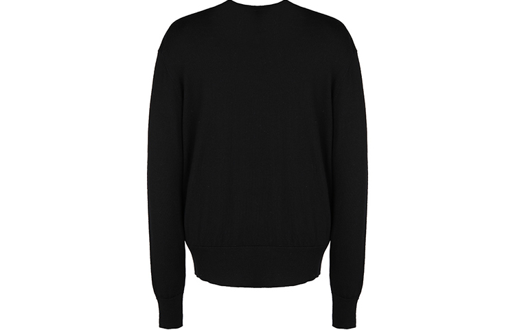 VERSACE JEANS COUTURE Black Wool Pullover Sweater. B5GZA81250465-899 圖 3