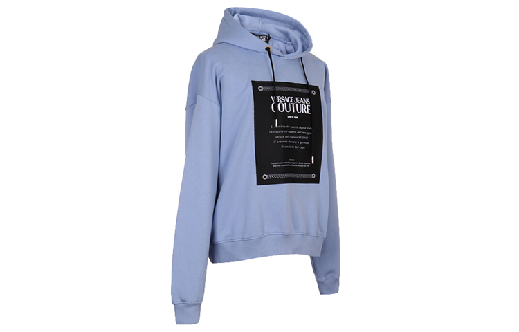 Shop Sudadera VERSACE JEANS COUTURE Azul Patchwork B7GUA7F2-30216-209