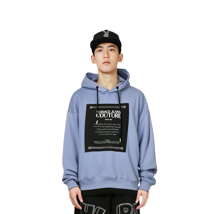 Purchase Sudadera VERSACE JEANS COUTURE Azul Patchwork B7GUA7F2-30216-209