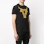 Shop VERSACE JEANS COUTURE Bull Logo T-Shirt for Men Black SS21 Gift Guide B3GWA7TG-30319-K42