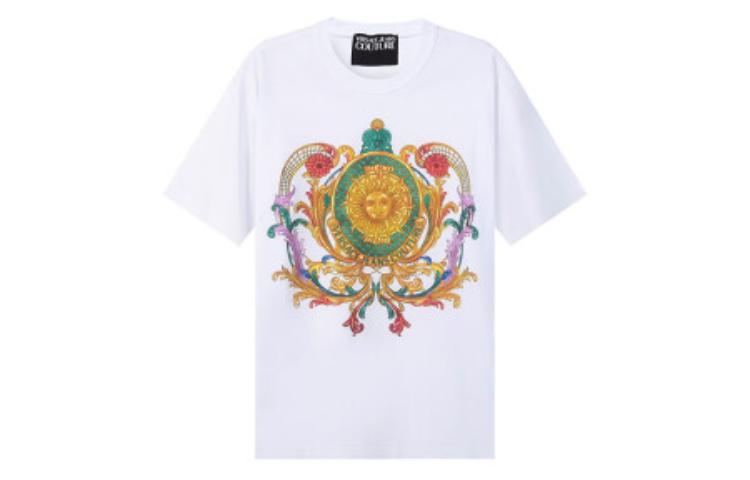 Order VERSACE JEANS COUTURE 卡通印花圓領短袖休閒T恤 男款 72GAHF02-221 CJ00F 003