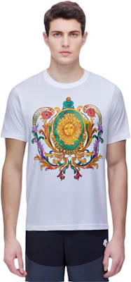 VERSACE JEANS COUTURE 卡通印花圓領短袖休閒T恤 男款 72GAHF02-221 CJ00F 003 Purchase VERSACE JEANS COUTURE 卡通印花圓領短袖休閒T恤 男款 72GAHF02-221 CJ00F 003