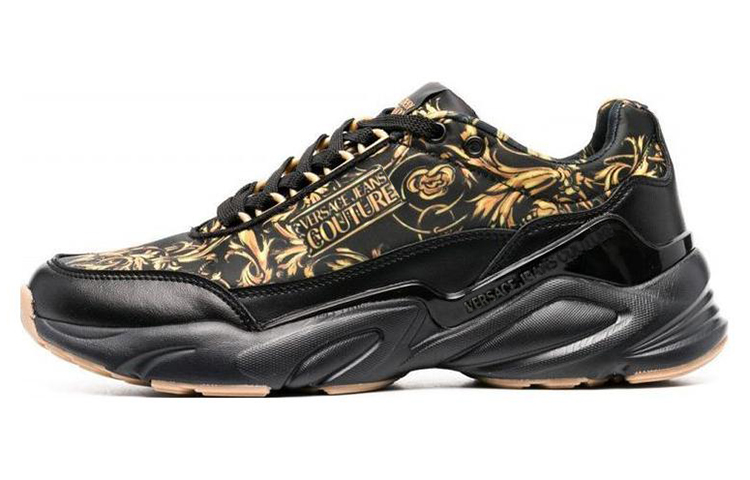 Buy Versace Jeans Couture Chunky 'Cetakan Baroque - Hitam Emas' 72YA3SW2-ZS240-G89