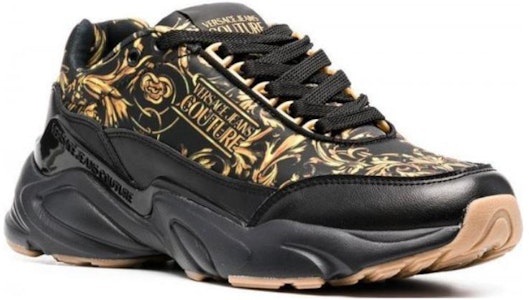 Versace Jeans Couture Chunky 'Cetakan Baroque - Hitam Emas' 72YA3SW2-ZS240-G89 Order Versace Jeans Couture Chunky 'Cetakan Baroque - Hitam Emas' 72YA3SW2-ZS240-G89