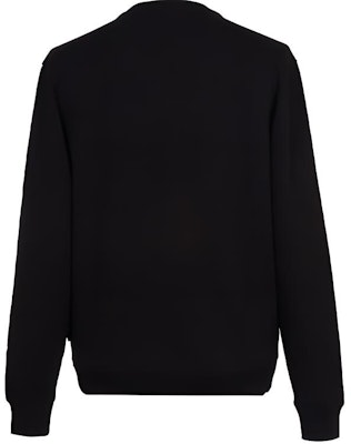 范思哲牛仔刺繡長袖黑色男士運動衫 B7GUA7FN-36604-Y6A Lookbook 范思哲牛仔刺繡長袖黑色男士運動衫 B7GUA7FN-36604-Y6A