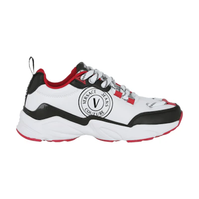 Versace Jeans Couture Fondo Wave Dis.29 'Logo Patch - White Black Red'