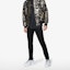 Purchase VERSACE JEANS COUTURE FW21 Reversible Logo Print Jacket Black C1GWA907-WUP407-899