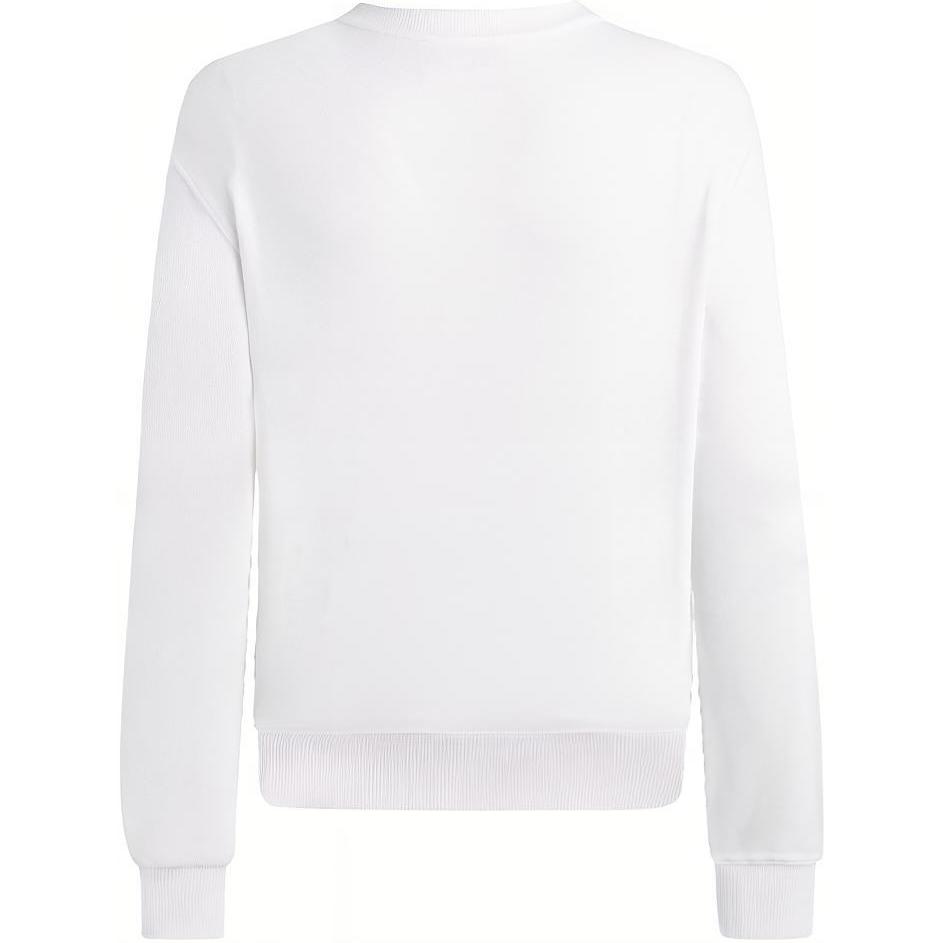 Lookbook 베르사체 진 꾸뛰르 FW21 화이트 V-엠블럼 크루넥 스웨트셔츠 B7GWA73F-30453-K41