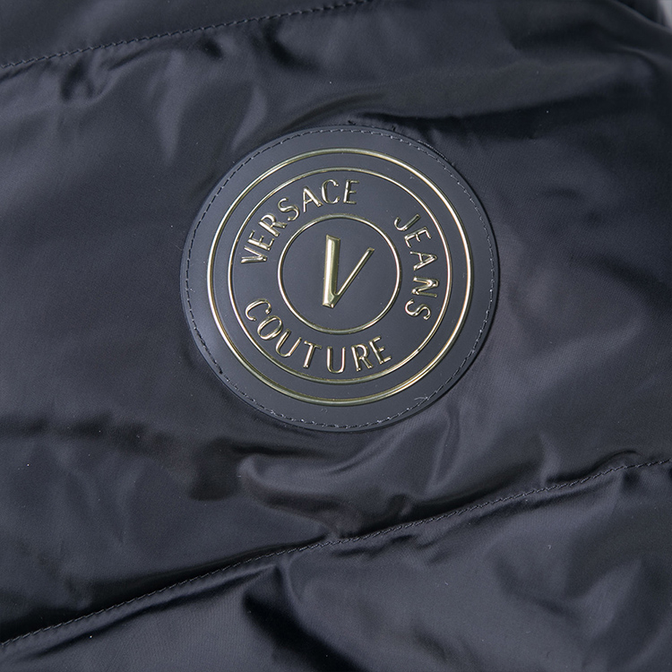 VERSACE JEANS COUTURE FW22  Black Cotton Hoodie Jacket 74GAUD17-CQ01D-G89 圖 7