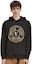 Sizing VERSACE JEANS COUTURE FW22 Black Logo Embroidered Loose Sweatshirt 73GAIT05-CF00T-G89