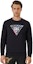 Sizing VERSACE JEANS COUTURE FW22 Black Pullover Sweatshirt with Logo Print 73GAIF07-CF03F-899