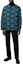 Lookbook ヴェルサーチ ジーンズ クチュール FW22 ブルー リバーシブル ラ グレカ ロゴ ジャケット 1006663-1A04934-5G320