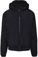 VERSACE JEANS COUTURE FW22 Letter Stripe Hooded Jacket Black (). E73GAS4D6-ECQQ5D-E899 VERSACE JEANS COUTURE FW22 Letter Stripe Hooded Jacket Black (). E73GAS4D6-ECQQ5D-E899