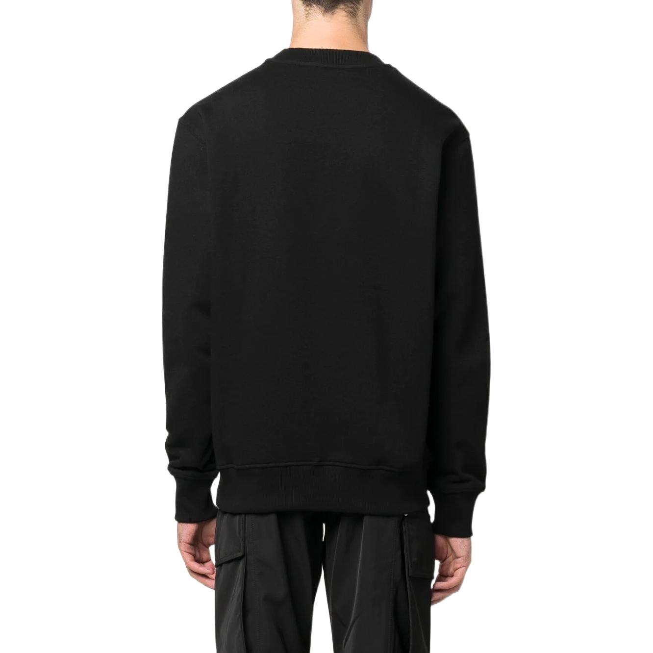 VERSACE JEANS COUTURE FW22 Logo Print Crewneck Long Sleeve Sweatshirt Black. 73GAIT0-1CF00T-C89 圖 4