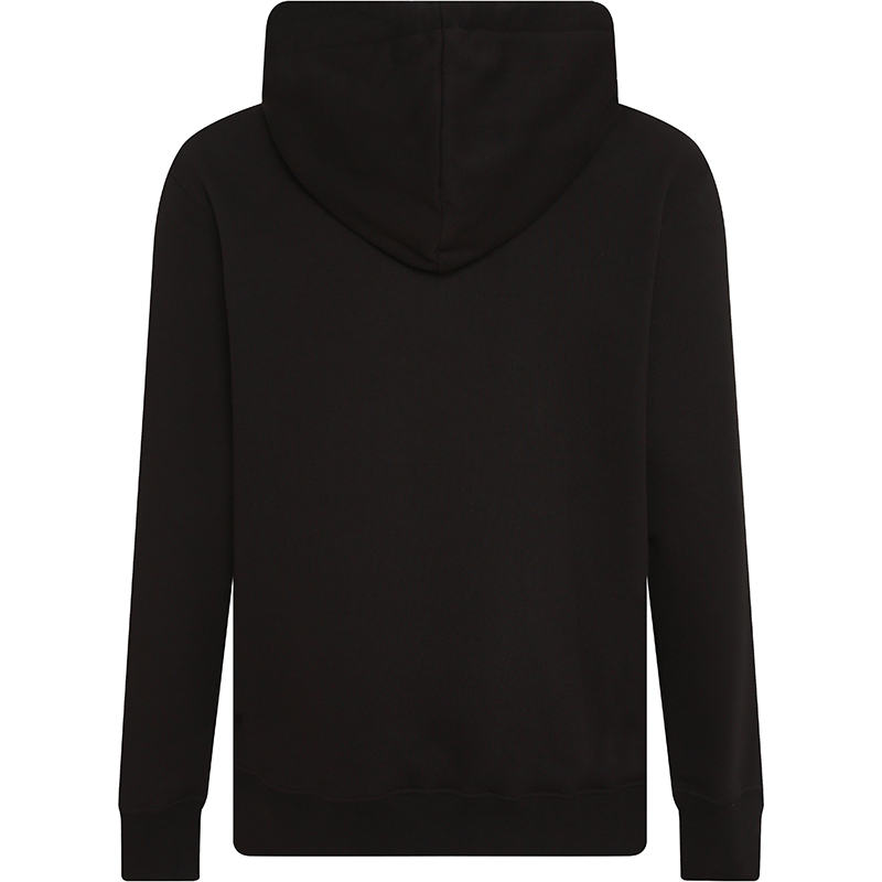 Lookbook VERSACE JEANS COUTURE FW22 Logo Print Hoodie Black  Long Sleeve Sweatshirt 73GAIT30-CF00O-G89