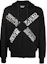Order VERSACE JEANS COUTURE FW22 Logo Print Zipper Hoodie Black 73GAIT17CF00O899