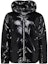 Buy VERSACE JEANS COUTURE FW22 Men’s Glossy Black Zip-Up Hooded Jacket 73GAU418CQS5D899