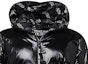 Details for VERSACE JEANS COUTURE FW22 Men’s Glossy Black Zip-Up Hooded Jacket 73GAU418CQS5D899