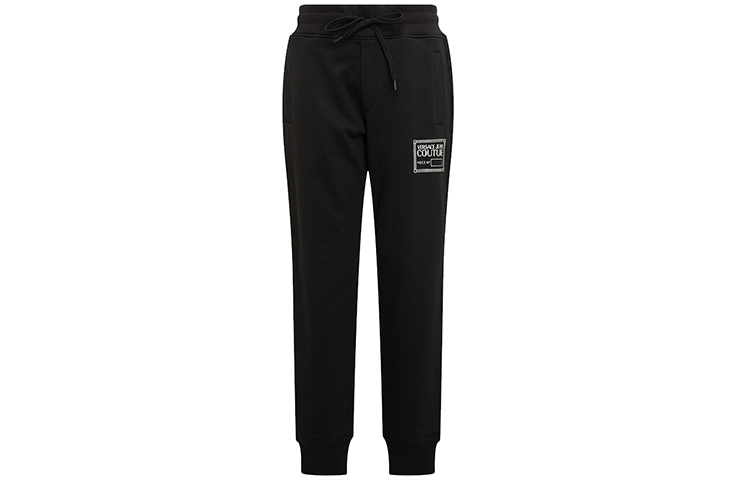 Order Pantalones Negros con Logo Versace Jeans Couture FW23 con Cintura Ajustable. 75GAAT12-CF06T-S89