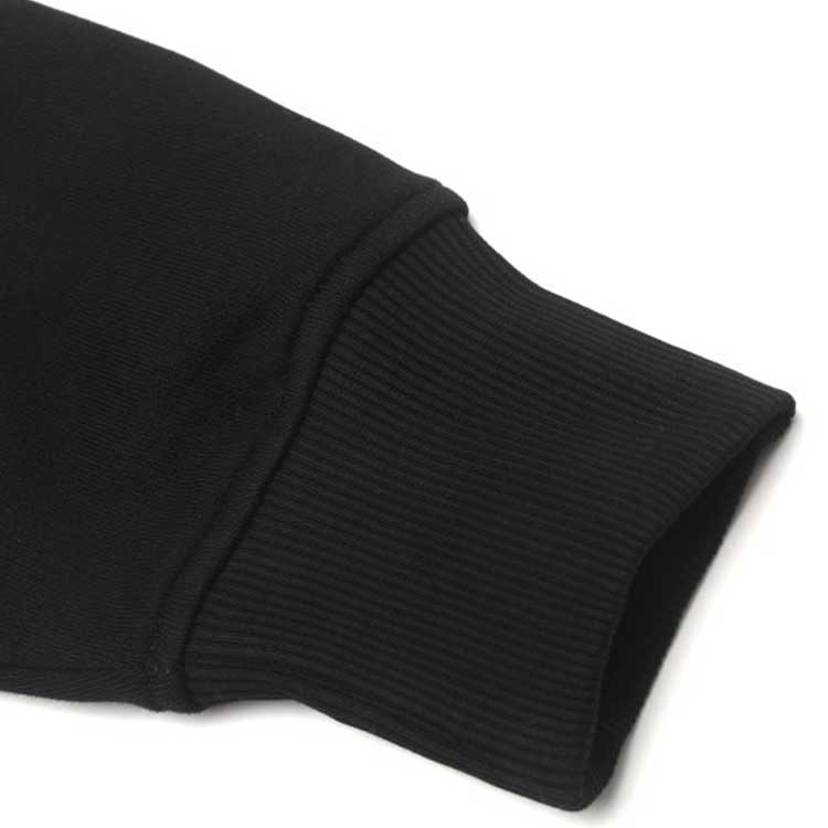 Details for Sudadera con capucha negra VERSACE JEANS COUTURE FW23 con logo y cordón ajustable. 75GAIG01-CF00G-899