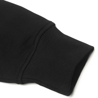 Sudadera con capucha negra VERSACE JEANS COUTURE FW23 con logo y cordón ajustable. 75GAIG01-CF00G-899 Details for Sudadera con capucha negra VERSACE JEANS COUTURE FW23 con logo y cordón ajustable. 75GAIG01-CF00G-899