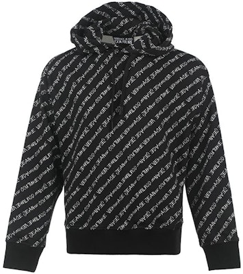 Sudadera Capucha Negra VERSACE JEANS COUTURE FW23 Logo Integral 75GAI3C-0FS10-3899 Buy Sudadera Capucha Negra VERSACE JEANS COUTURE FW23 Logo Integral 75GAI3C-0FS10-3899